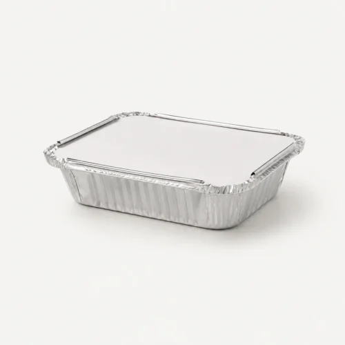 Envase de aluminio C-8 con tapa de cartón (20 unidades)