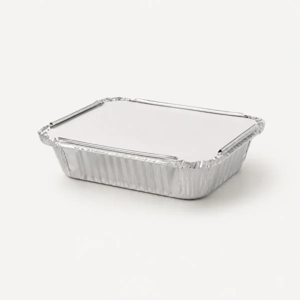 Envase de aluminio C-8 con tapa de cartón (20 unidades)