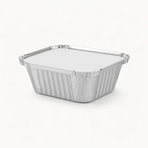 Envase de aluminio C-10 con tapa de cartón (20 unidades)