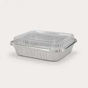 Contenedor de aluminio C-18 con tapa plástica BOPS (20 unidades)