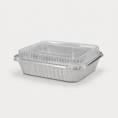 Contenedor de aluminio C-18 con tapa plástica BOPS (20 unidades)