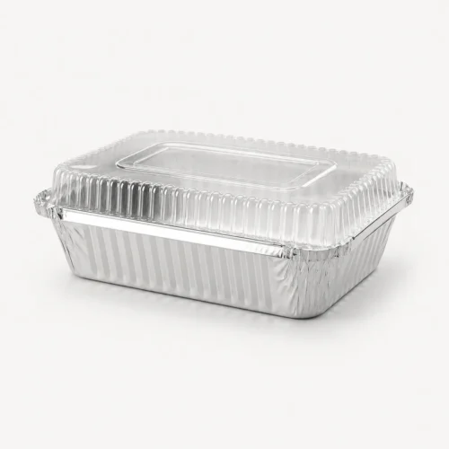 Contenedor de aluminio C-30 con tapa plástica BOPS (20 unidades)