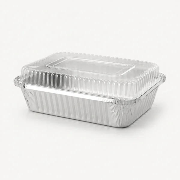 Contenedor de aluminio C-30 con tapa plástica BOPS (20 unidades)