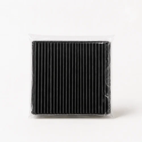 Bombilla de papel negra (200 unidades)