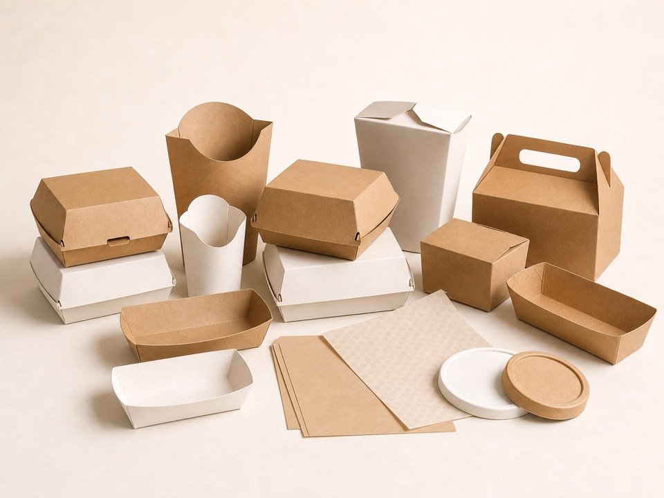 Packaging para comida rápida y snacks