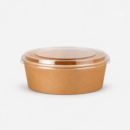 lk-bp04-bowl-kraft-con-tapa-1000ml Bowl kraft con tapa 1000 ml (25 unidades)