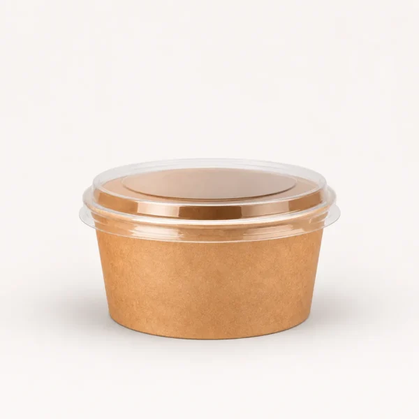 Mini bowl kraft 14 oz (25 unidades)