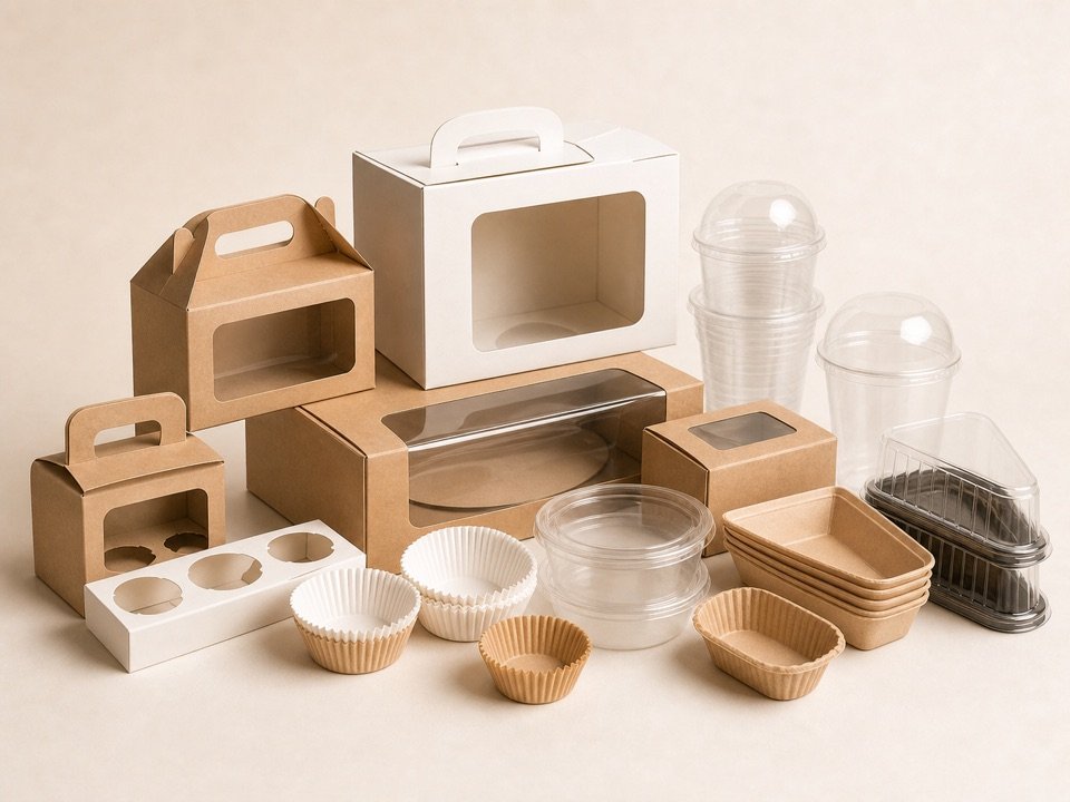 Envases para pastelería y postres