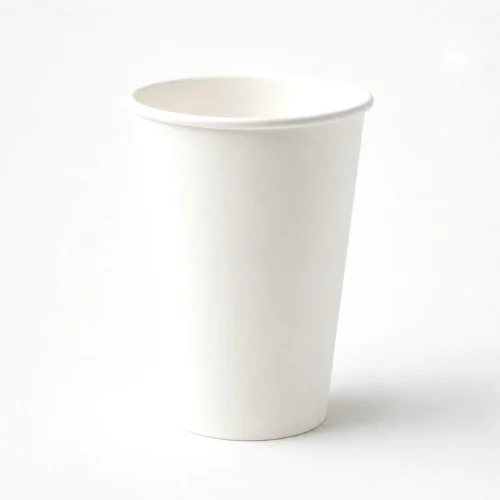 Vaso polipapel blanco 12 oz (50 unidades)