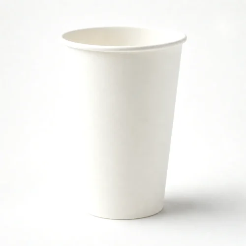Vaso polipapel blanco 16 oz (50 unidades)