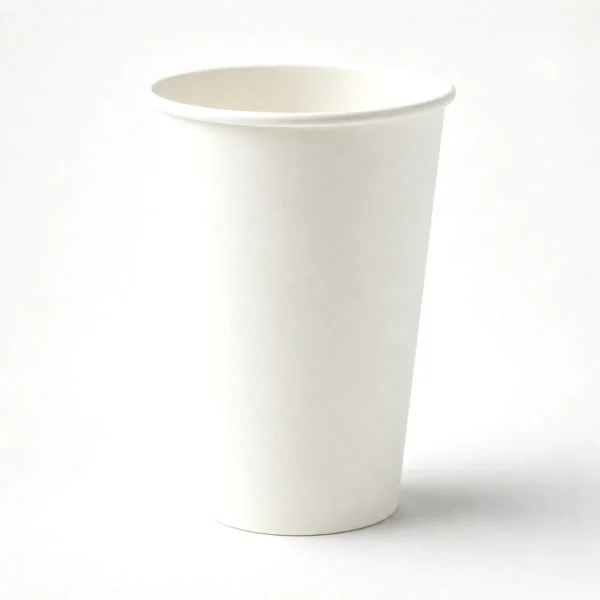 Vaso polipapel blanco 16 oz (50 unidades)