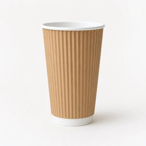 Vaso polipapel corrugado 16 oz (25 unidades)