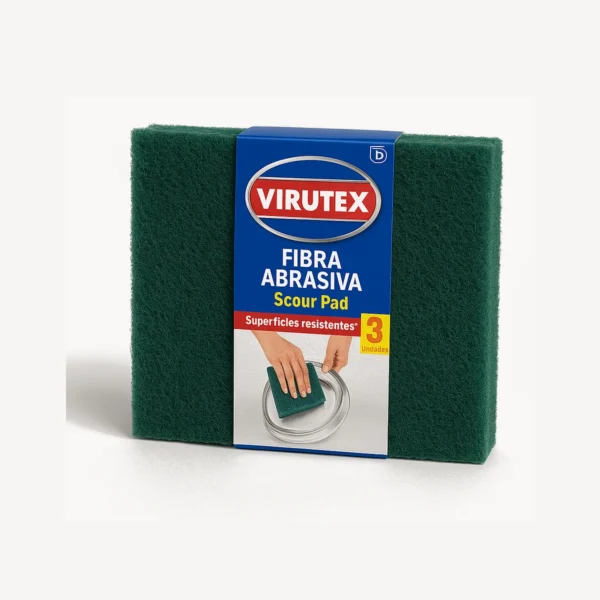 Fibras Abrasivas Resistentes (3 unidades)