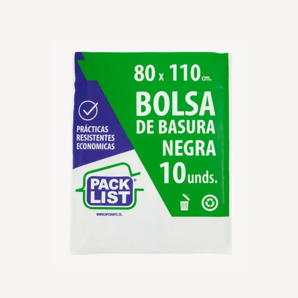 Bolsa de Basura 80x110 (10 unidades)